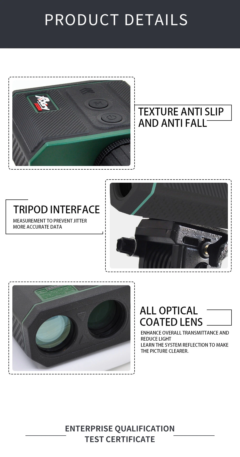 Laser Rangefinder Xr3000 for Geological Survey