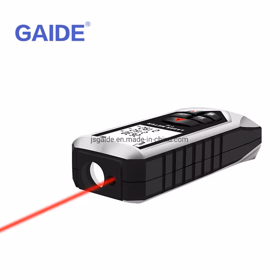 Mètre de distance laser à ruban à mesurer numérique rouge 40 m